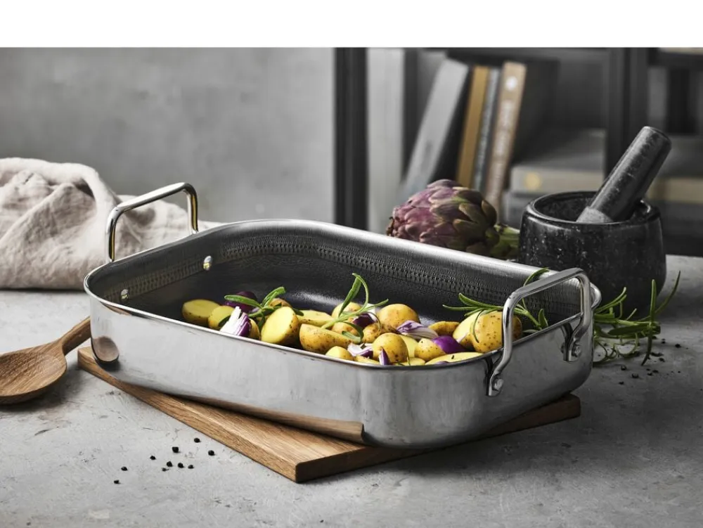 Bradepande Paillon Hybrid 39x26,5x10,6 cm Rustfrit stål>Pillivuyt Gourmet New