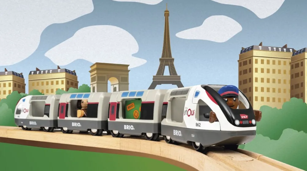 high speed train>Brio Hot