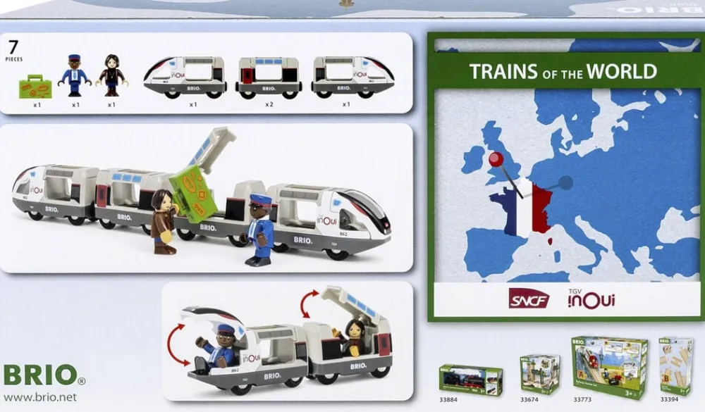 high speed train>Brio Hot