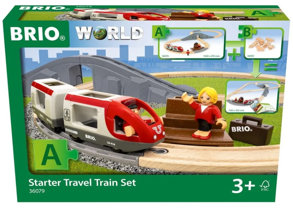 Børn Brio Starter Travel Train Set