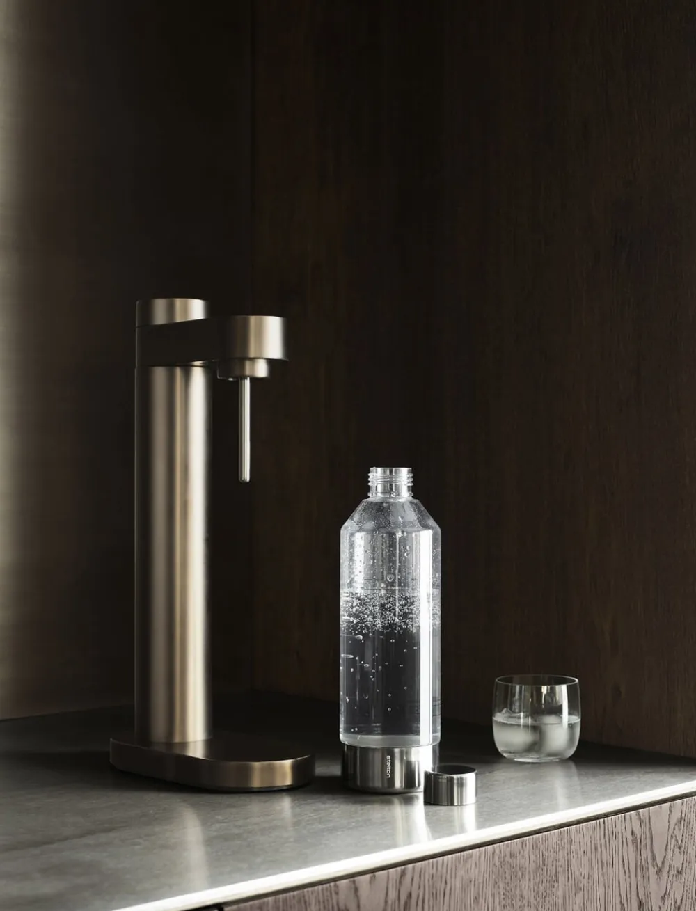 Brus flaske til kulsyremaskine steel>Stelton New
