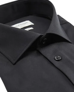 Bruun & Stengade BS Miles Slim Fit Shirt Sort New