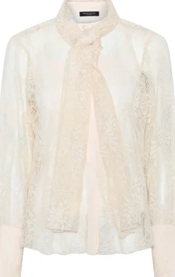 Bruuns Bazaar BugleBBOmassa blouse Cream Hot