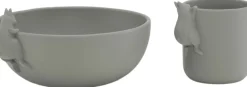 Børn Konges Sløjd BUNNY BOWL AND CUP SET