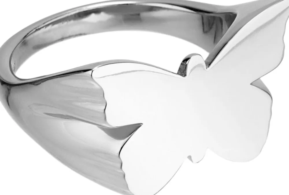 Butterfly Signet ring>Jane Kønig Discount