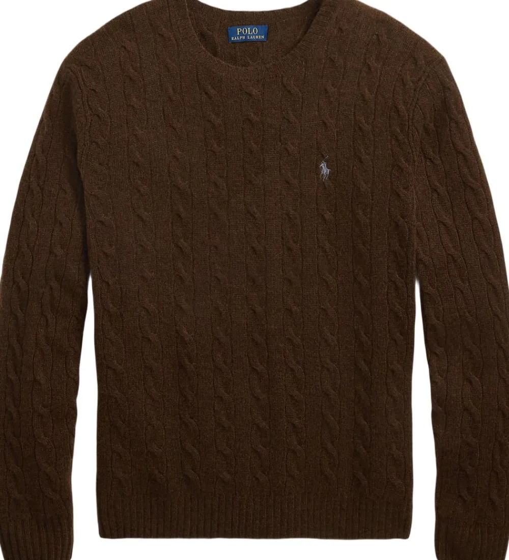Polo Ralph Lauren Cable-Knit Wool-Cashmere Sweater