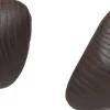 Ferm Living Cairn Hooks - Set of 2 - Dark Brown