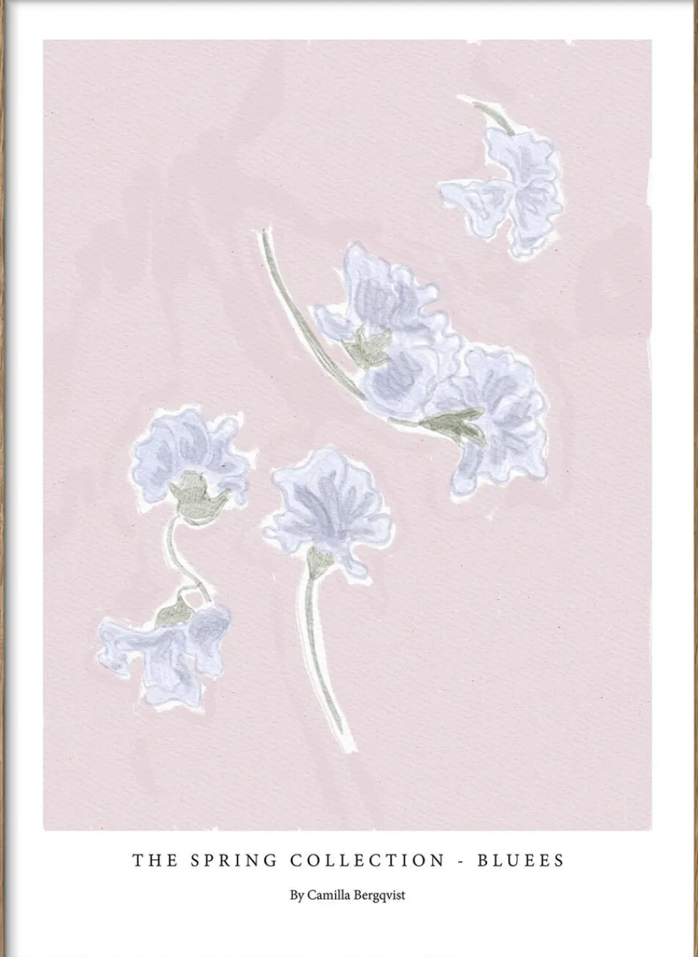 Poster & Frame Camilla Bergqvist - Blues
