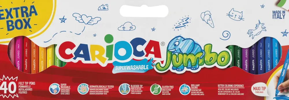 40xJUMBO TUSCHER>CARIOCA