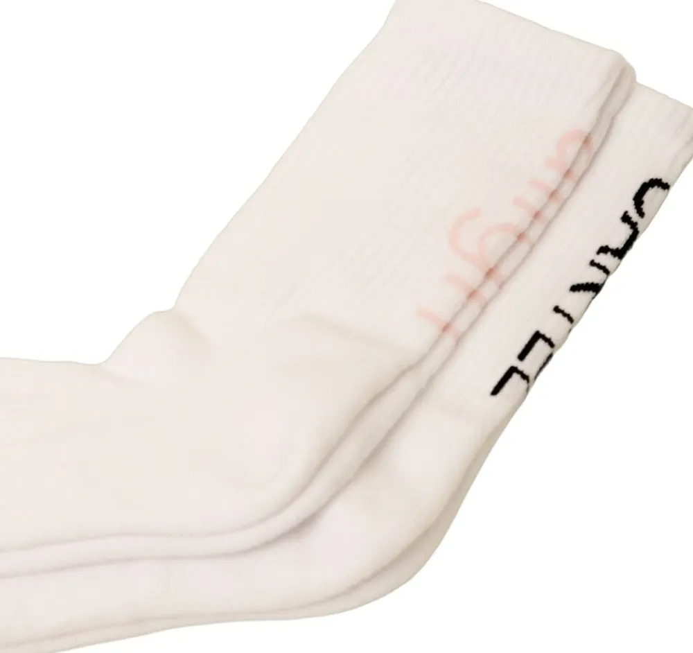 Cartel Copenhagen Cartel x Align by Blume 2-pack socks - Shell Hvid