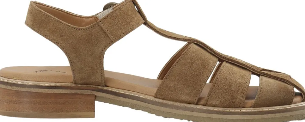 CASGRACE Fisherman Sandal Suede>Cashott Discount