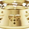 Georg Jensen CC 2025 PILLAR CANDLEHOLDER 18KT GOLD PLATED STAINLESS STEEL Sale