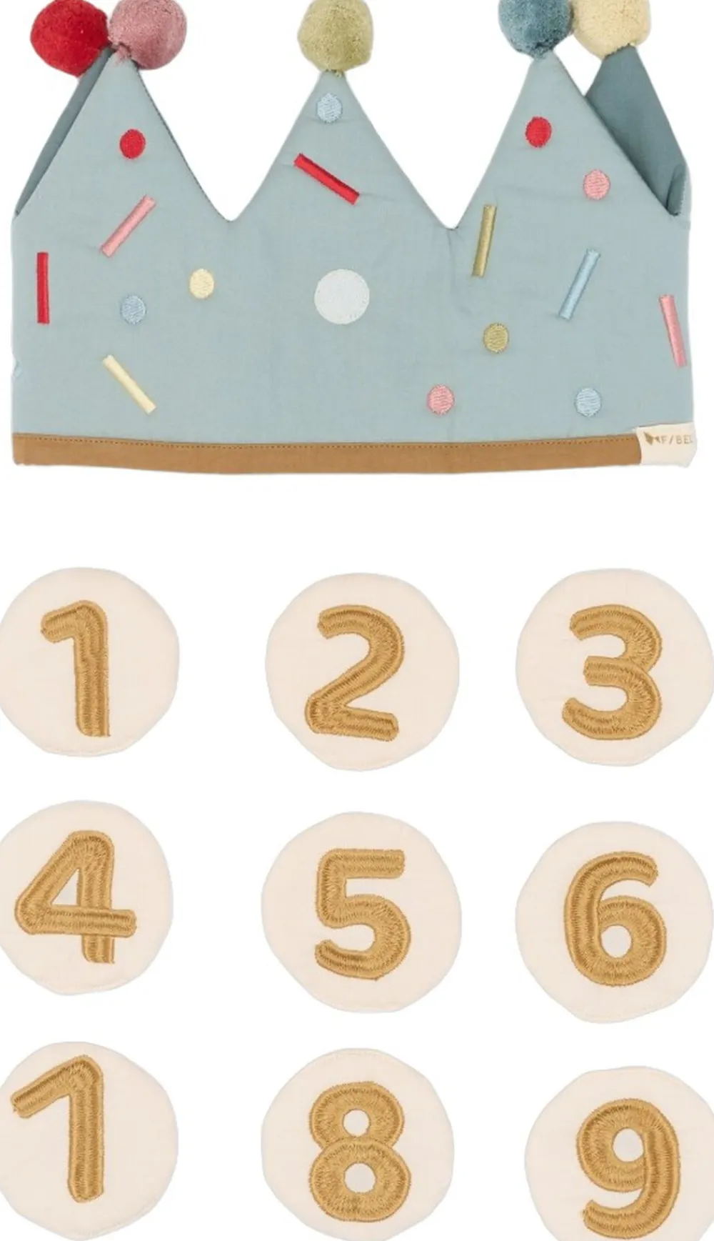 Fabelab Celebration Crown Blue Mix - Birthday Slate Clearance