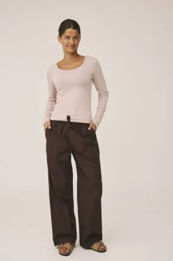 Magasin du Nord Collection Celia 3 - 100% RWS Merino Wool Rose melange Discount