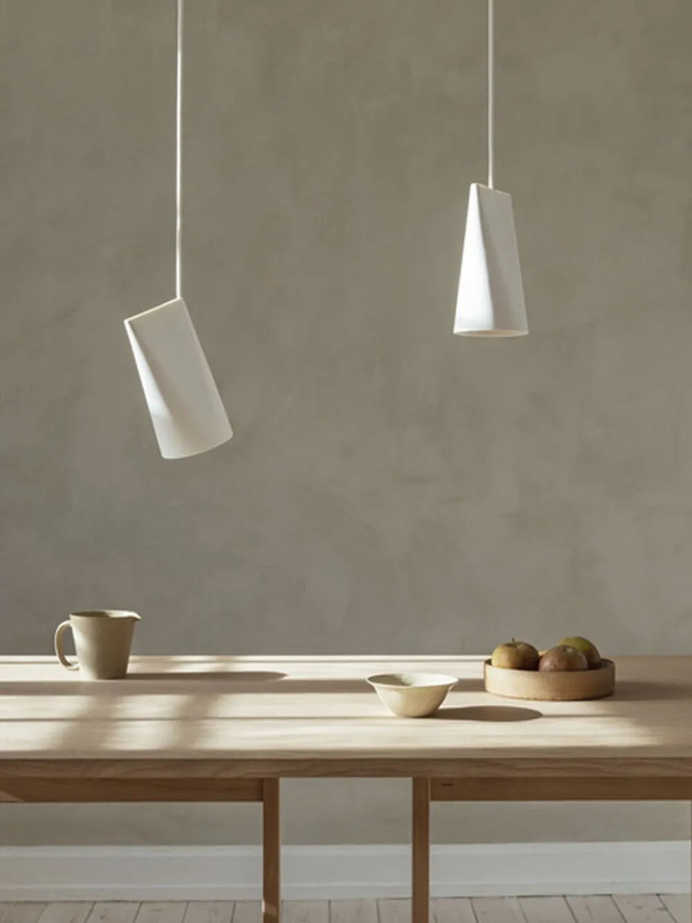 Moebe Ceramic Pendant, Narrow Terracotta Online