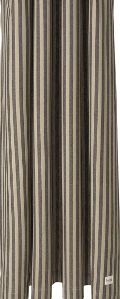 Ferm Living Chambray Shower Curtain - Sand/Black