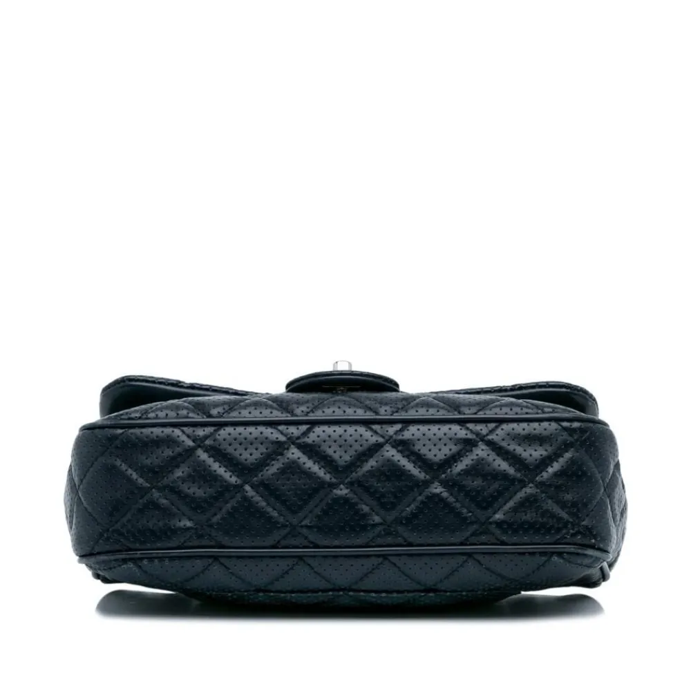Chanel Vintage Chanel Flap Bag Blue New