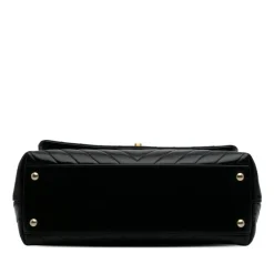 Chanel Vintage Chanel Handbag Black Hot