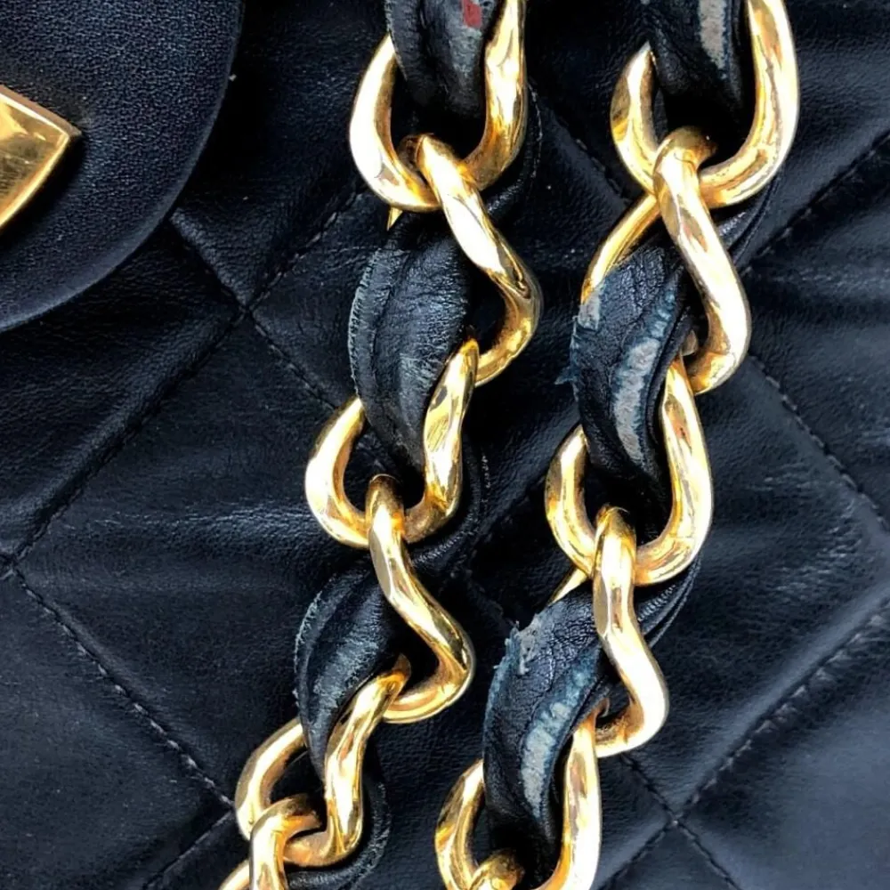 Chanel Vintage Chanel Shoulder Bag Black Online