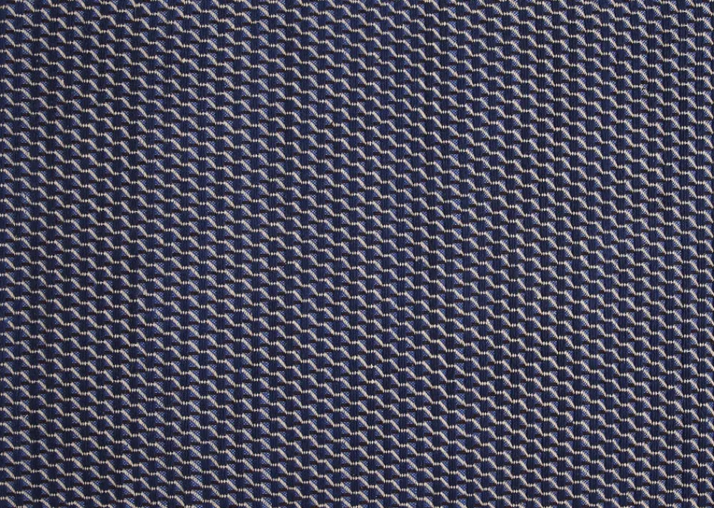 Hay Channel Rug-60 x 200-Blue, white