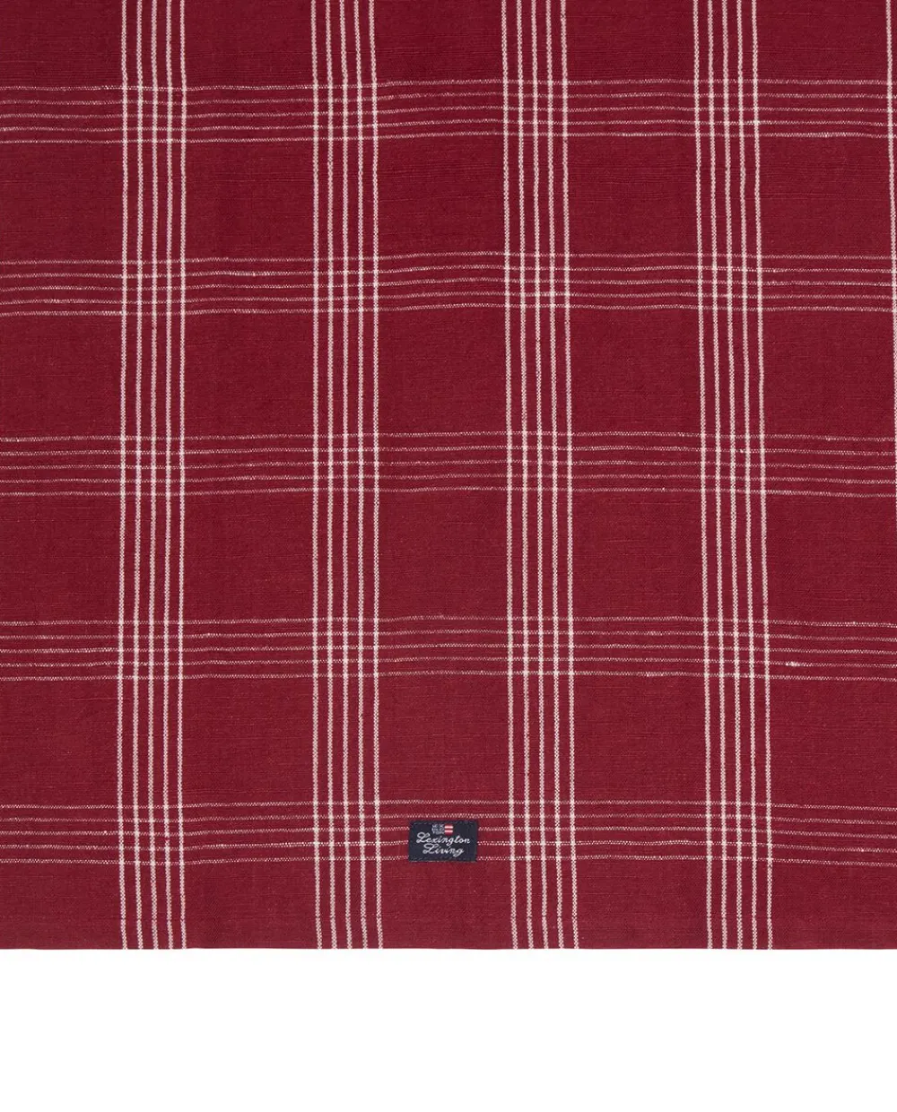 Lexington Checked Linen/Cotton Kitchen Towel New