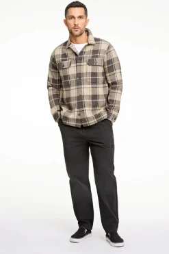 Checked overshirt L/S><noscript><img width=