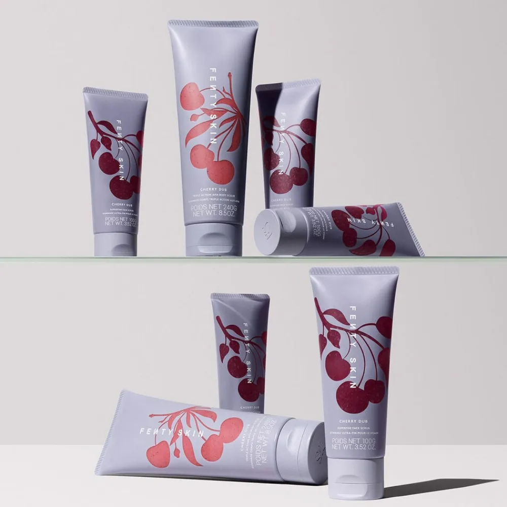 Fenty Skin Cherry Dub - Daily Cleansing Face Scrub Transparent Hot