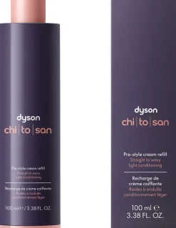 Dyson Chitosan Pre-style Cream Straight to Wavy, Light Conditionin