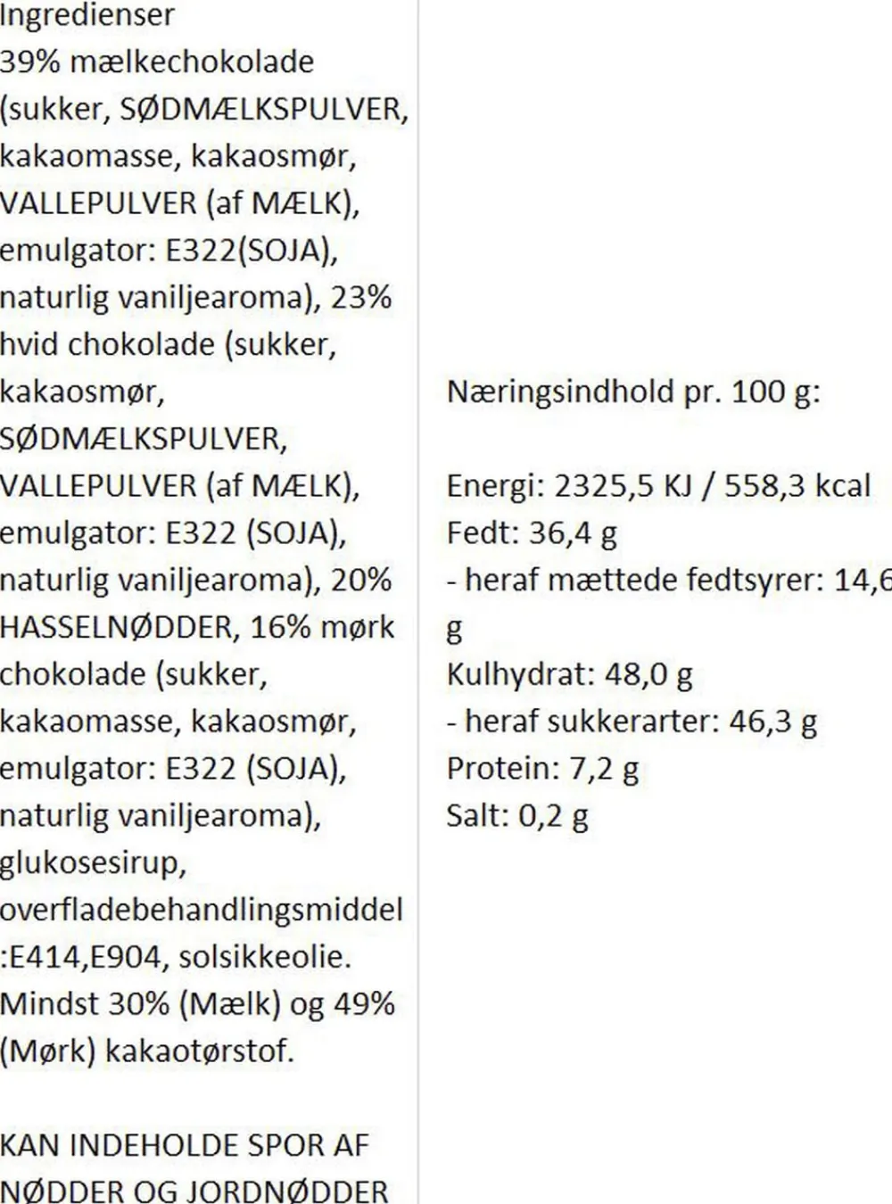 Almuegaarden Choko-hasselnødder