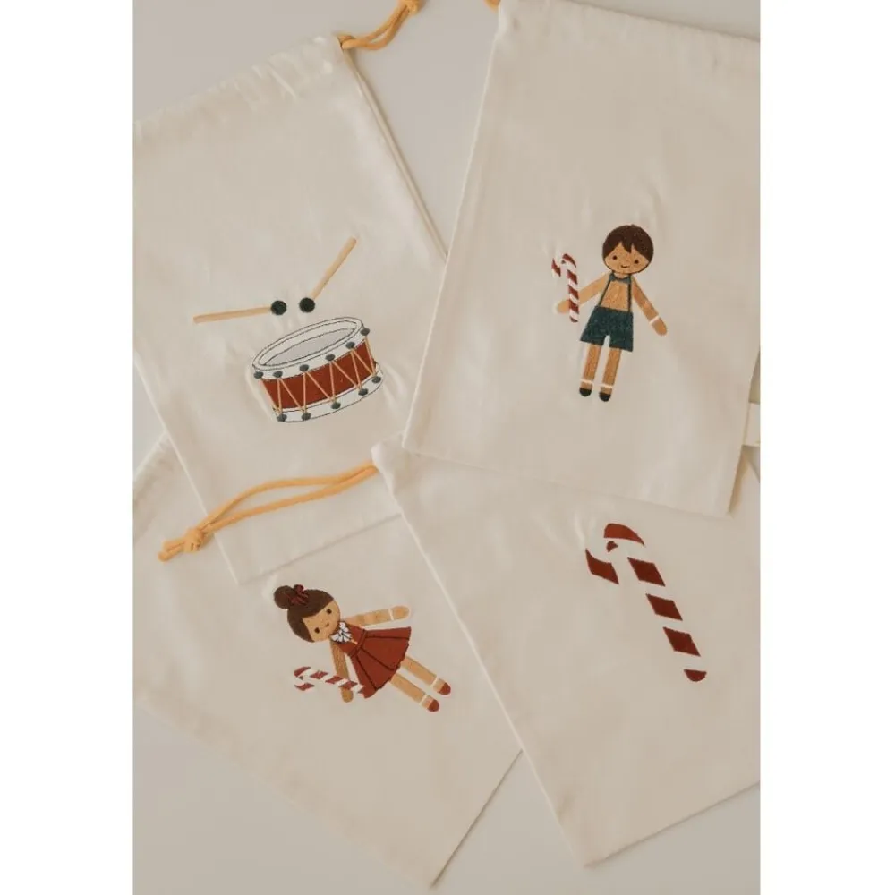 Christmas Gift Bags - Gingerbread Boy>Fabelab Clearance