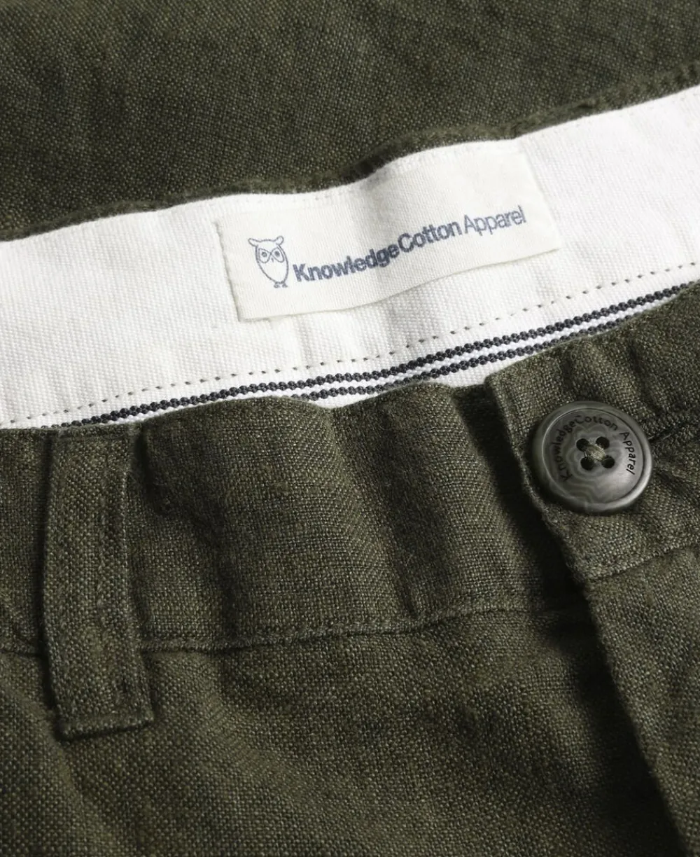 CHUCK regular linen shorts - GOTS/Vegan>Knowledge Cotton Apparel Hot