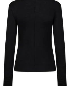 Cilla 16 V-halset bluse - 100% merino wool RWS><noscript><img width=