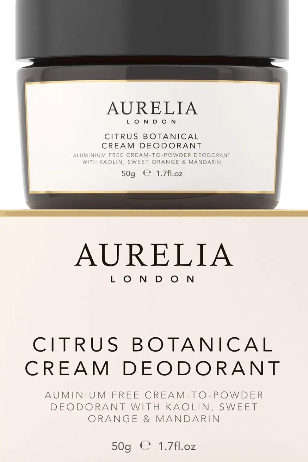 Citrus Botanical Cream Deodorant 50g>Aurelia London