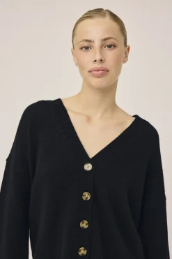 Dame Magasin du Nord Collection Classic 4 Cardigan - 100% Cashmere
