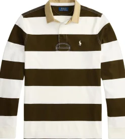 Polo Ralph Lauren Classic Fit Khaki-Collar Rugby Shirt