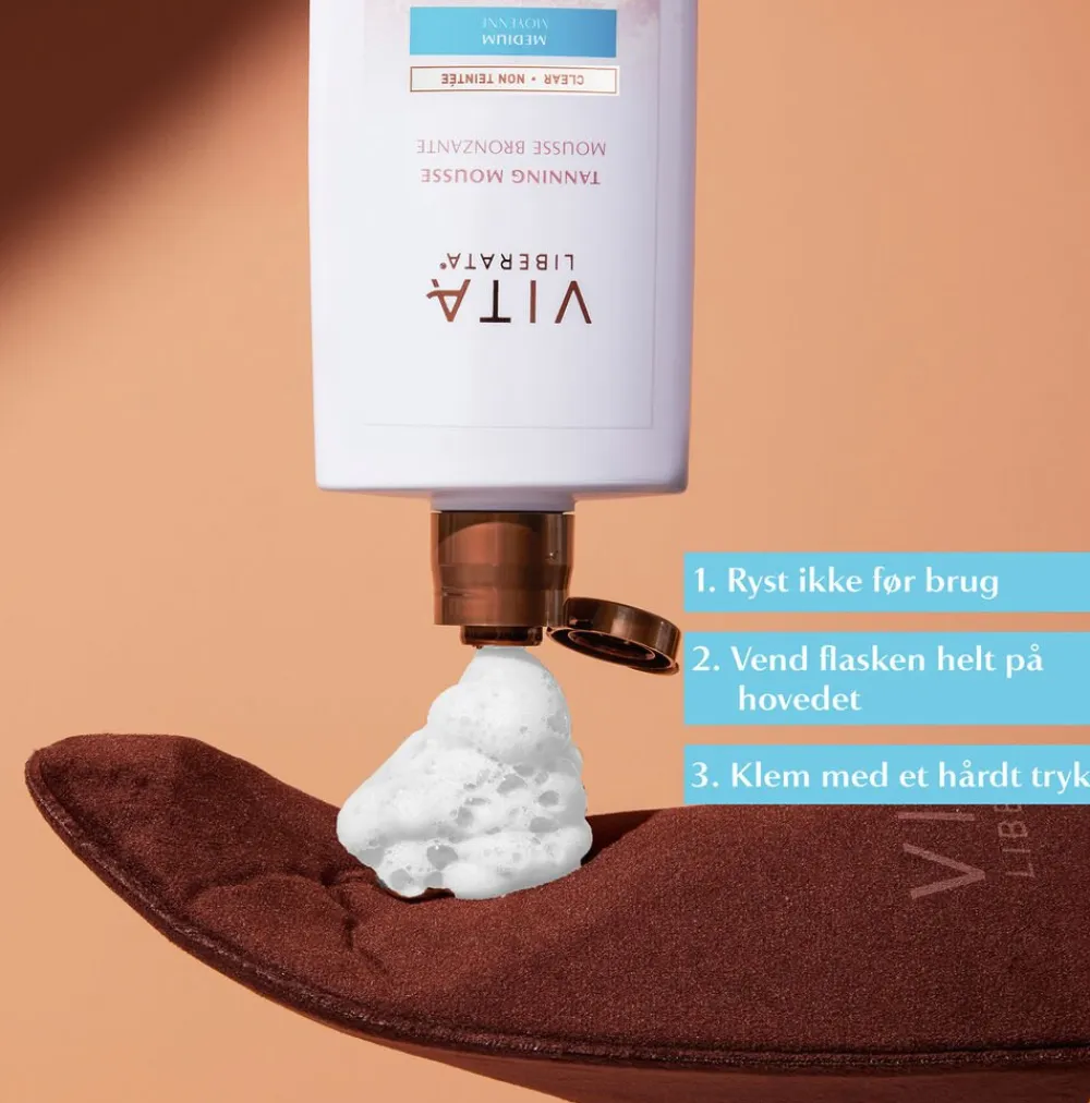Vita Liberata Clear Tanning Mousse Dark 200 ml Hot