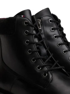 CLEATED HILFIGER W LTH BOOT><noscript><img width=