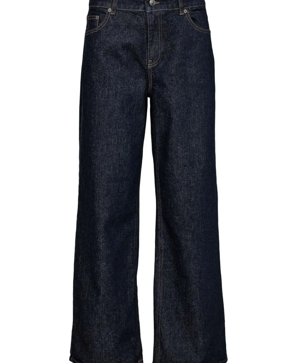 Magasin du Nord Collection Cleo M123 Wide Dark blue denim Best