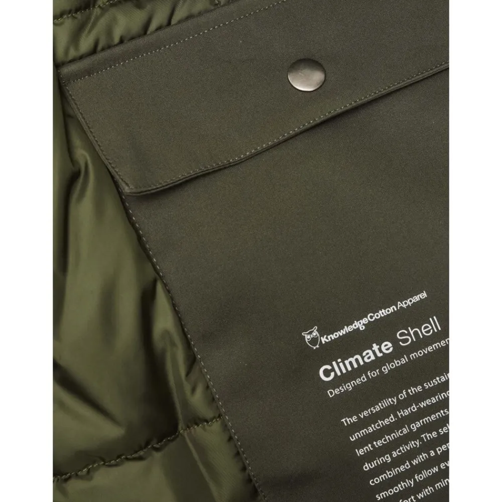 Climate shell jacket - GRS/Vegan>Knowledge Cotton Apparel Online