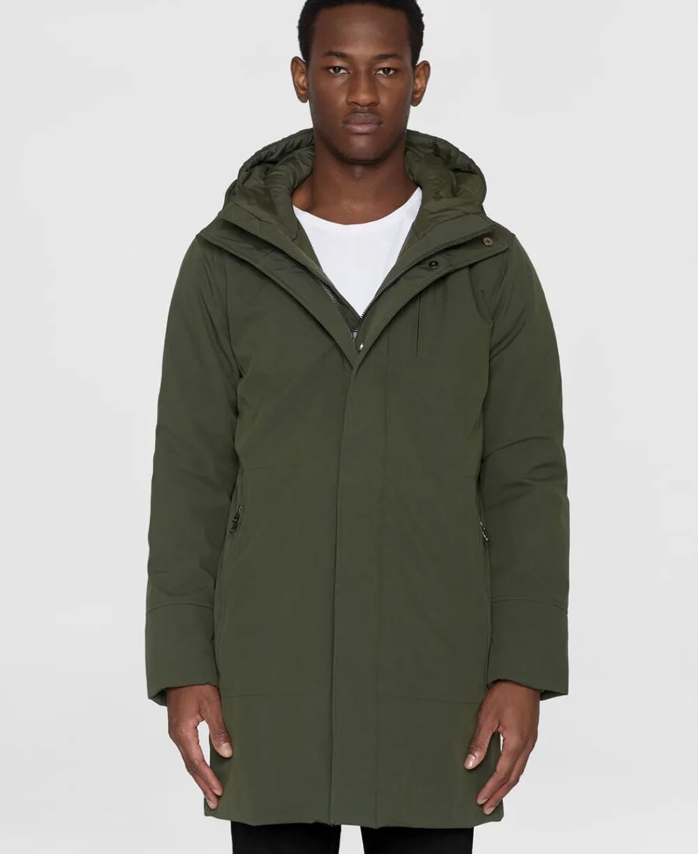 Climate shell jacket - GRS/Vegan>Knowledge Cotton Apparel Online