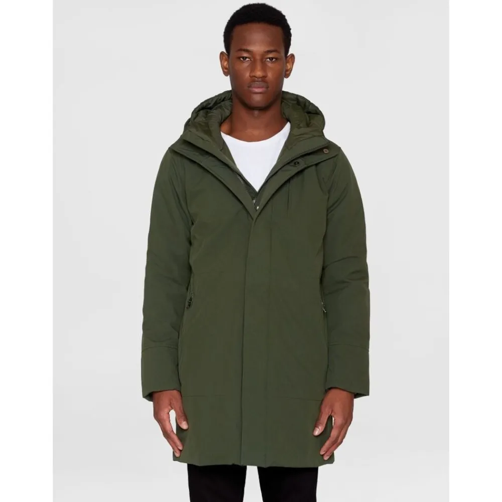 Climate shell jacket - GRS/Vegan>Knowledge Cotton Apparel Online