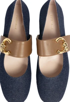 Coccinelle C-ME DENIM Blue den/cognac Hot