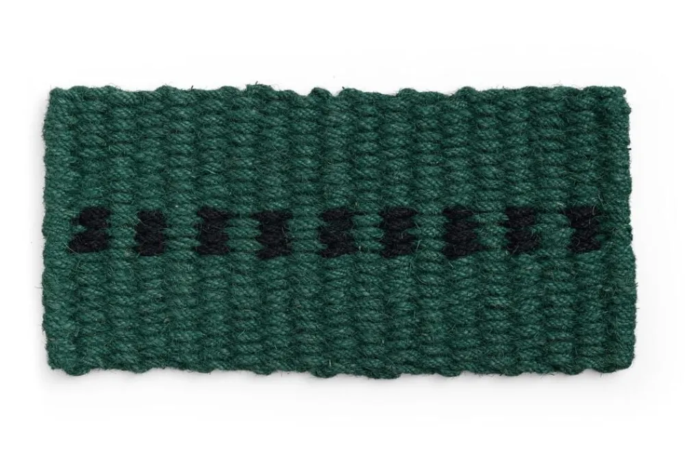 Hay Coco Door Mat-Dot-Dark green and black Online