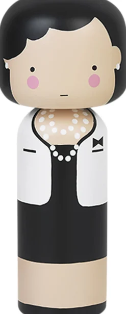 Lucie Kaas COCO håndmalet Kokeshi