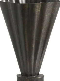 Nordal COLL vase, antique finish - brown Online