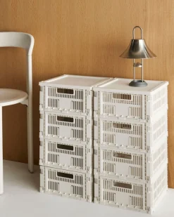 Hay Colour Crate, Square, Medium Off white Best