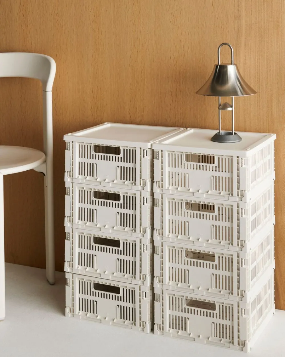 Hay Colour Crate, Square, Medium Off white Best