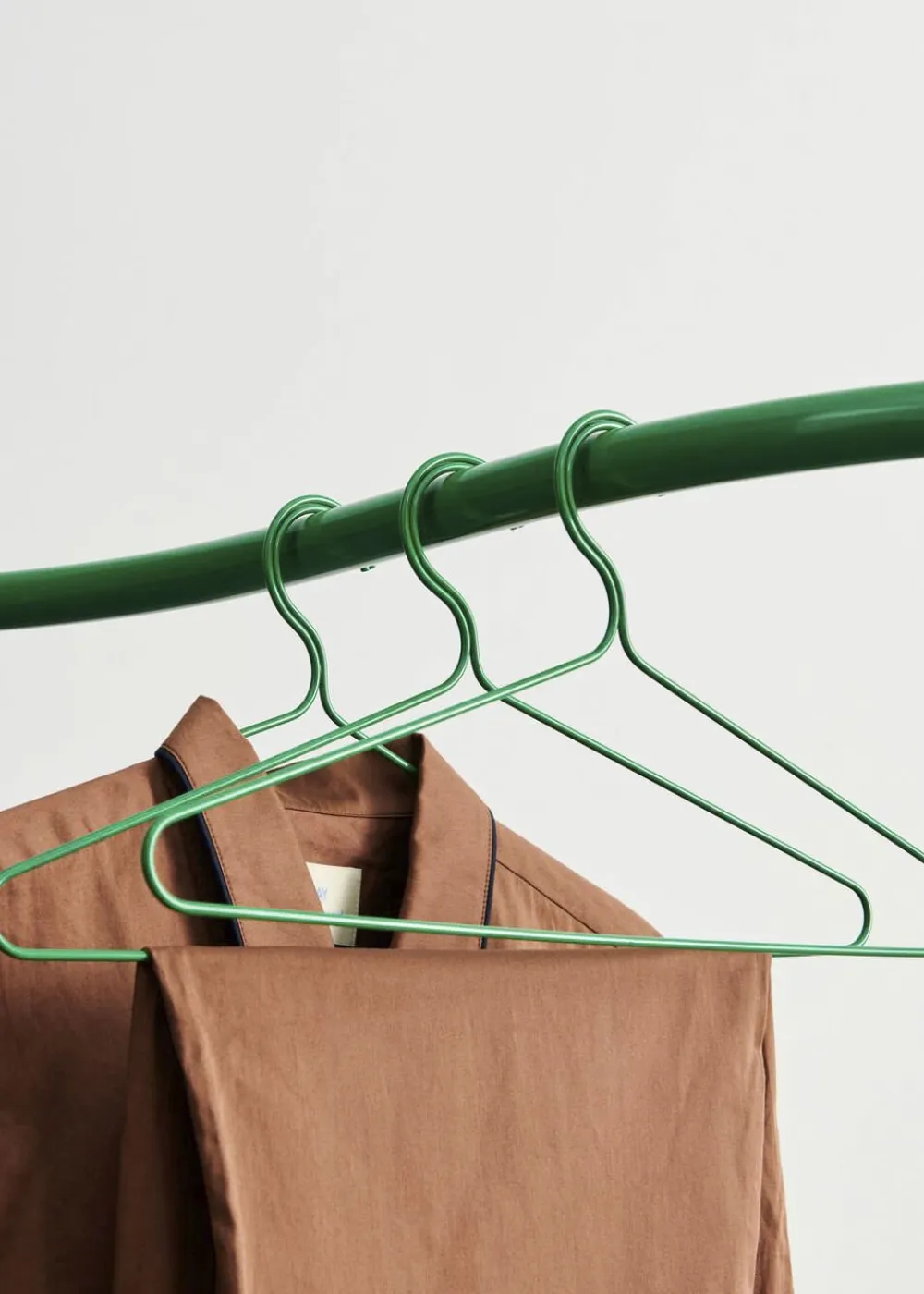 Hay Colour Hanger-Set of 3-Jungle green