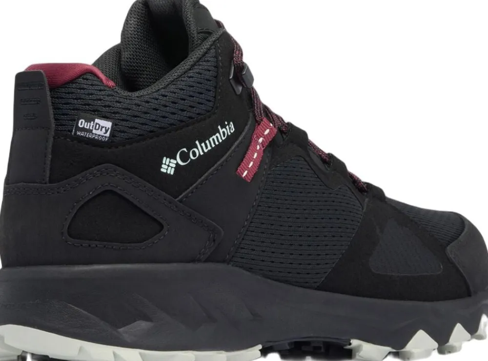 Columbia Peakfreak Hera Mid Outdry vandrestøvle, dame Sort Clearance