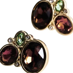 Dame MANGO Combined stone earrings